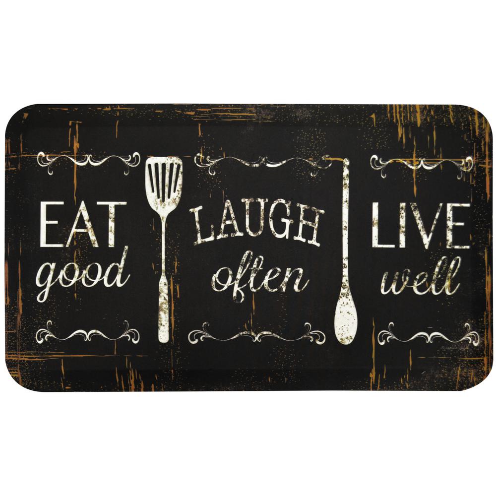Home Dynamix Designer Chef Eat Laugh Live 24 In X 36 Anti Home Dynamix Designer Chef Eat Laugh Live 24 In X 36