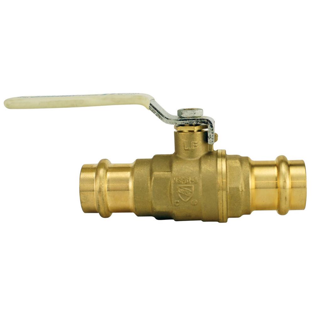Everbilt 3/4 in. Brass FPT x FPT Lever Handle Gas Ball ValveVGV1LHB4EB