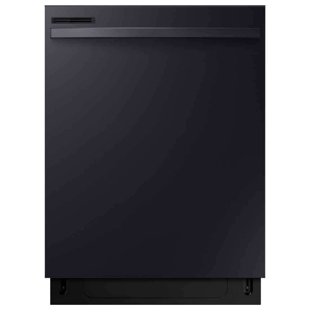 Samsung 24 in. Top Control Tall Tub Dishwasher in Black with Stainless Steel Interior Door, 55 dBA