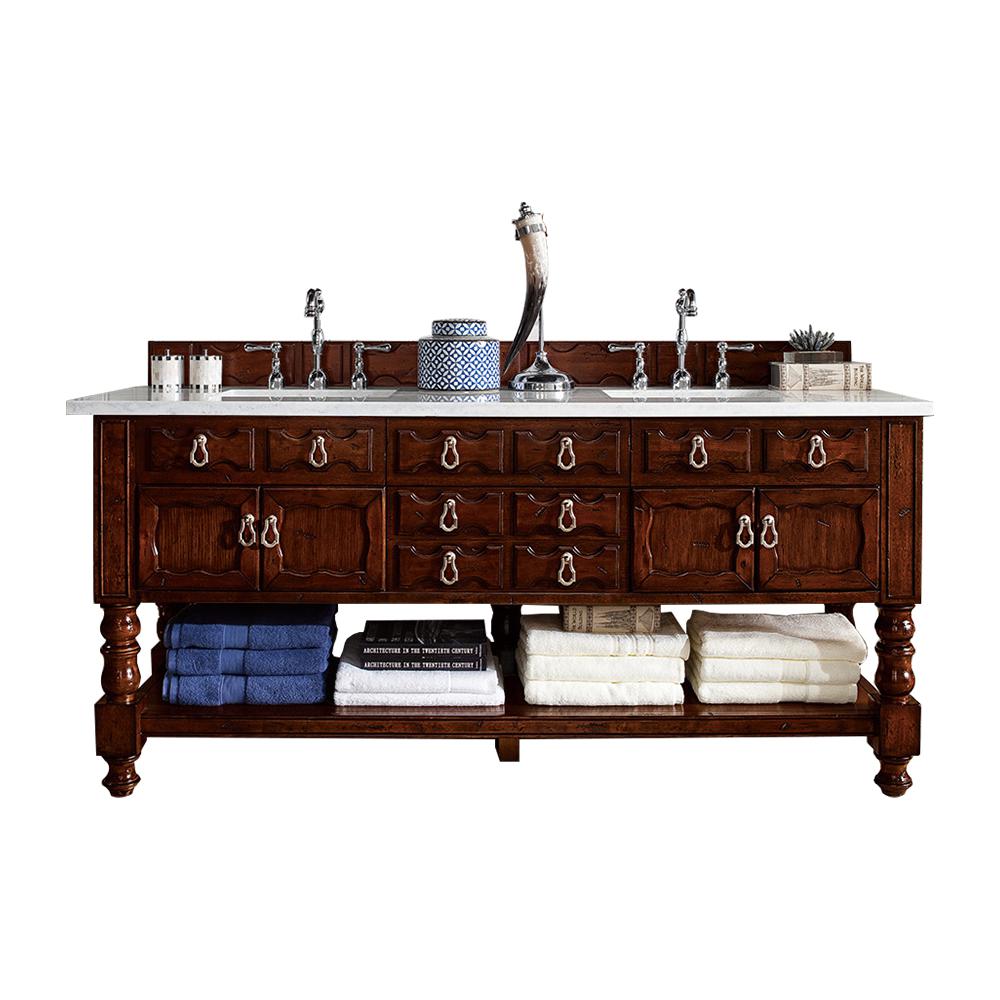 James Martin Signature Vanities Castilian ADA 72 in. W Double Vanity in