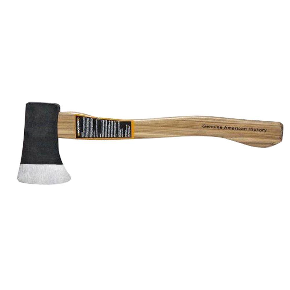 Rockforge 1 25 Lb Camp Axe With 14 In Wood Handle Gxx 400 Hi The Home Depot