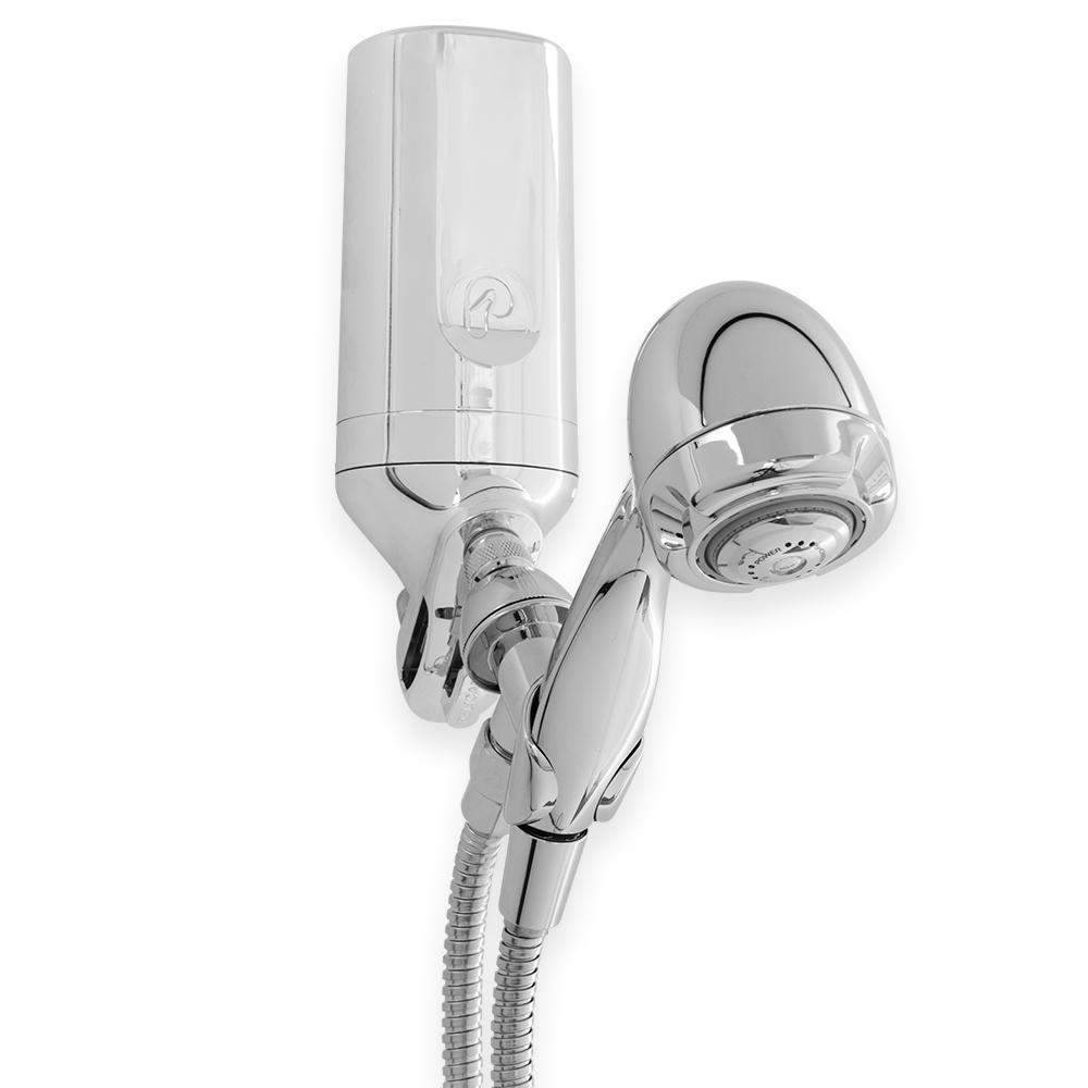 Pelican Water 3-Stage Premium Shower Filter with 5 ft. Wand Combo, Grey was $83.01 now $53.5 (36.0% off)