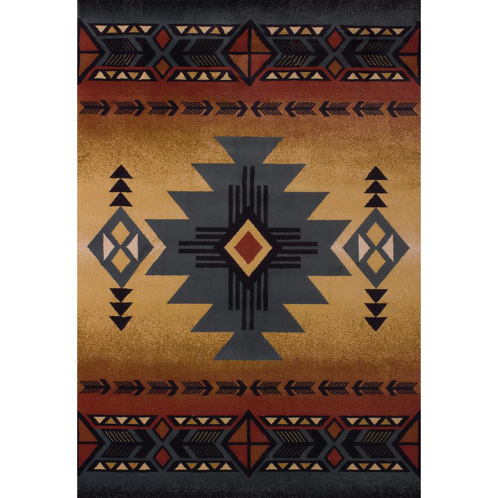 United Weavers Genesis Arizona Blue 5 Ft 3 In X 7 6 Room United Weavers Genesis Arizona Blue 5