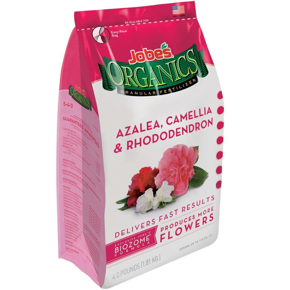 UPC 073035098267 product image for Jobe’s Organics 4 lb. Organic Azalea, Camellia, Rhododendron Plant Food Fertiliz | upcitemdb.com
