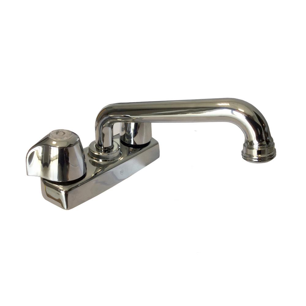 Gerber 2 Handle Laundry Faucet With 6 In Swing Spout In Chrome 49