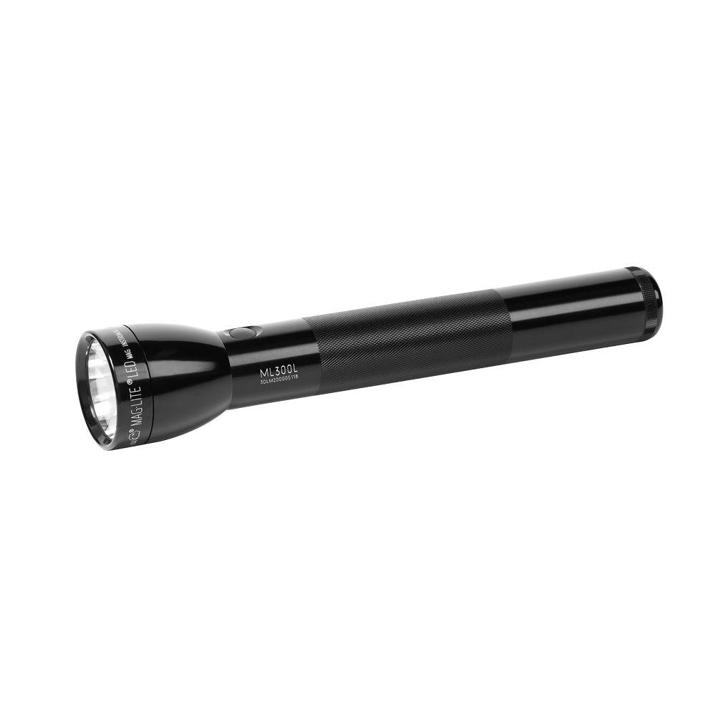 Black 3D-Cell Flashlight-ML300L-S3016 