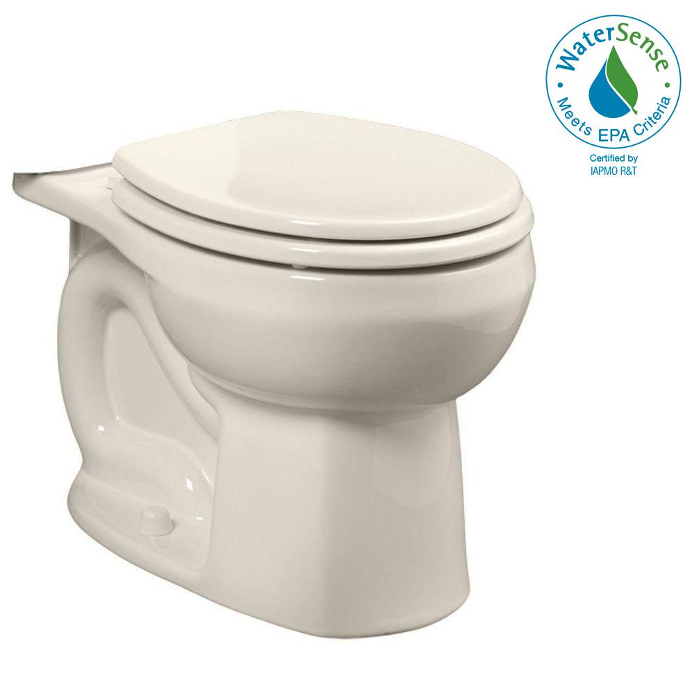 American Standard Colony Universal 1.28 GPF or 1.6 GPF Round Toilet Bowl Only in Linen3251D101