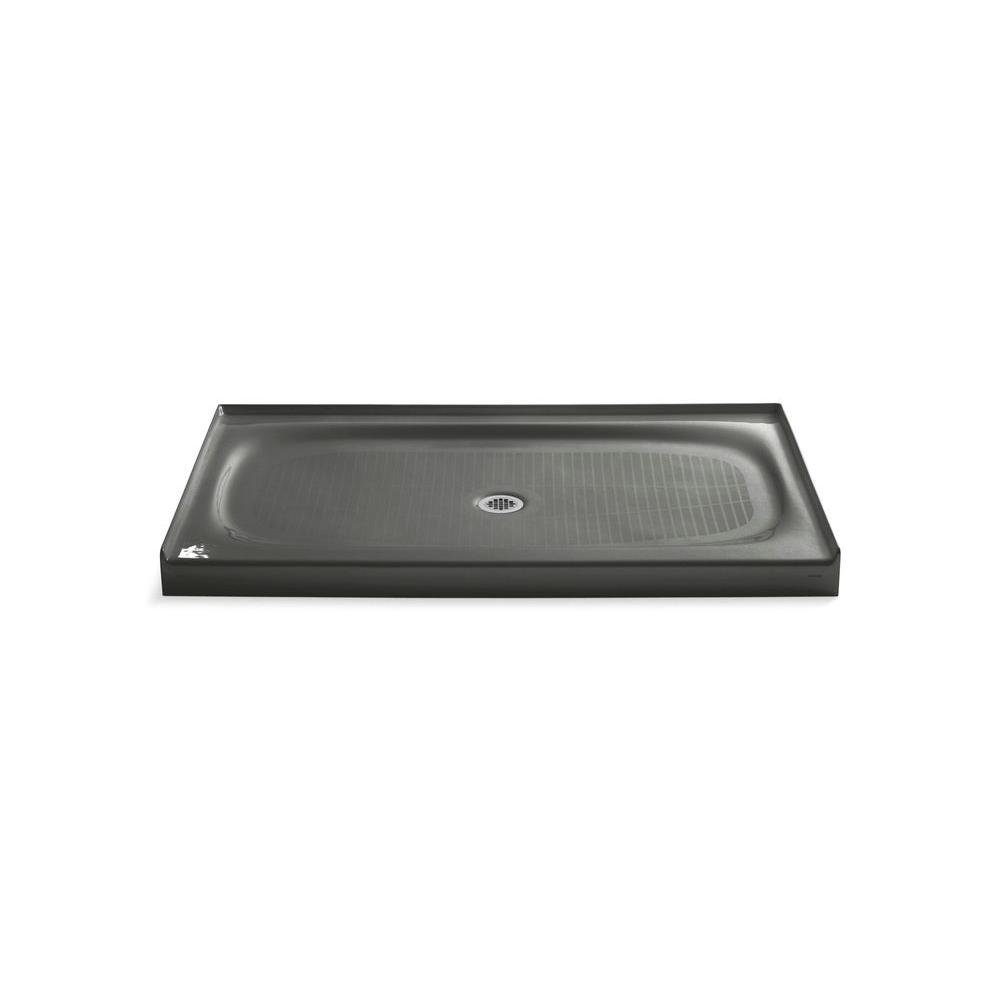 Kohler Salient 60 In X 36 Single Threshold Shower Base Kohler Salient 60 In X 36 Single Threshold Shower Base Thunder Grey