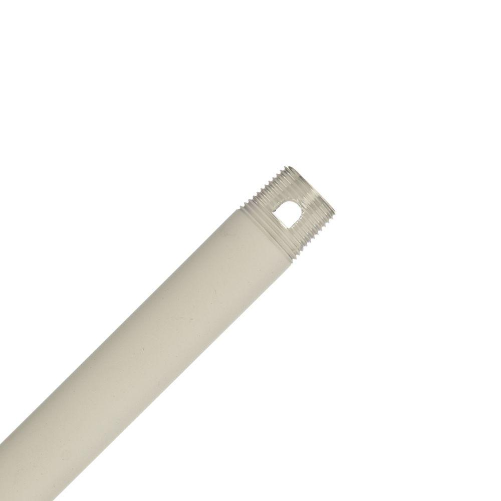 Casablanca Perma Lock 24 In Cottage White Extension Downrod For 11 Ft Ceilings