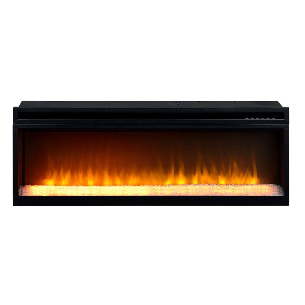 Flamelux 42 In 1 500 Watt Electric Firebox Insert With Crushed 1 500 Watt Electric Firebox Insert With Crushed Glass
