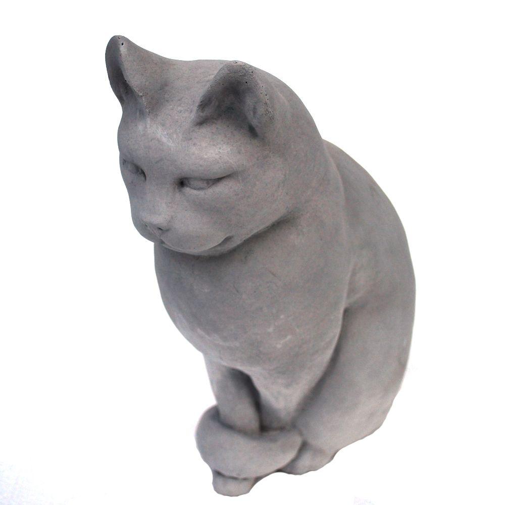 large cat sculpture