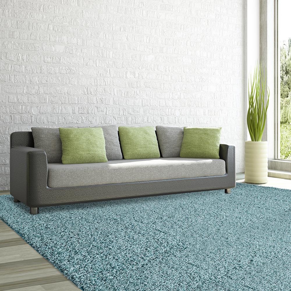 Lanart Comfort Aqua 5 Ft X 7 Area Rug C5x7aq The Lanart Comfort Aqua 5 Ft X 7 Area Rug
