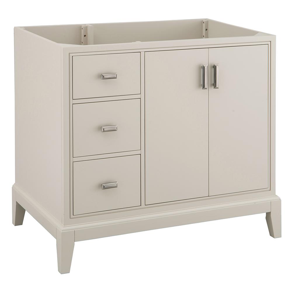 36 Inch Vanities Home Decorators Collection Light Brown Shaelyn 36 In W X 21 75 D Vanity Cabinet Only Rainy Day