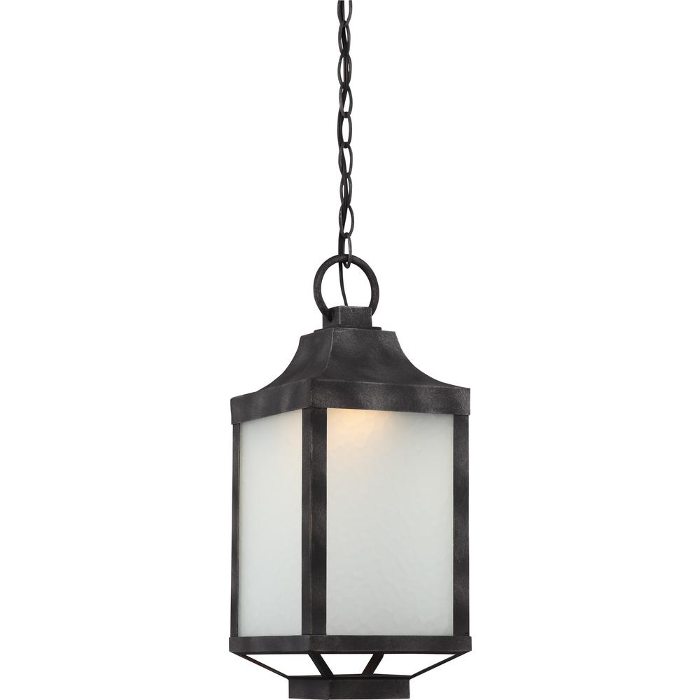 Illumine Monti 2Light Black Outdoor Hanging LanternCLISH0236464