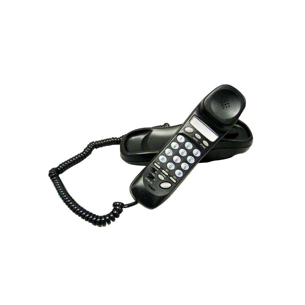 Cortelco Trendline Corded Telephone BlackITT6150BK The Home Depot