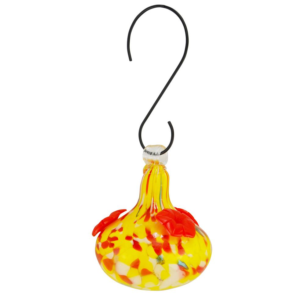 Red Carpet Studios Glass Yellow Red And White Pear Shapped