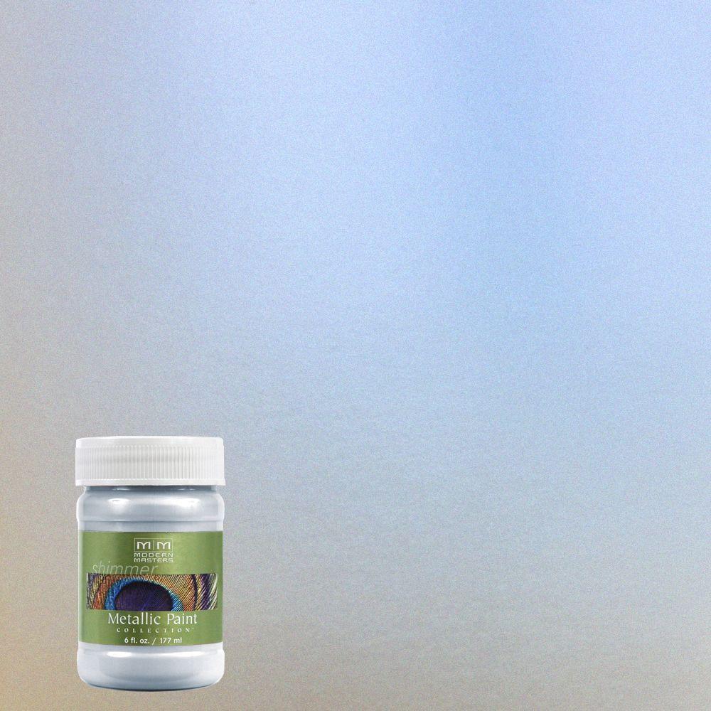 Modern Masters 6 Oz Flash Blue Water Based Sheer Metallic Interior Flash Blue Water Based Sheer Metallic Interior Exterior Topcoat