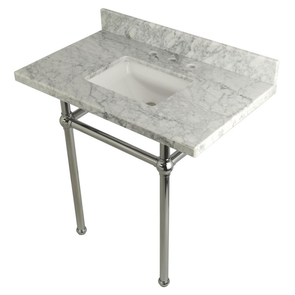 Console Sinks Bathroom The Home Depot Square Sink