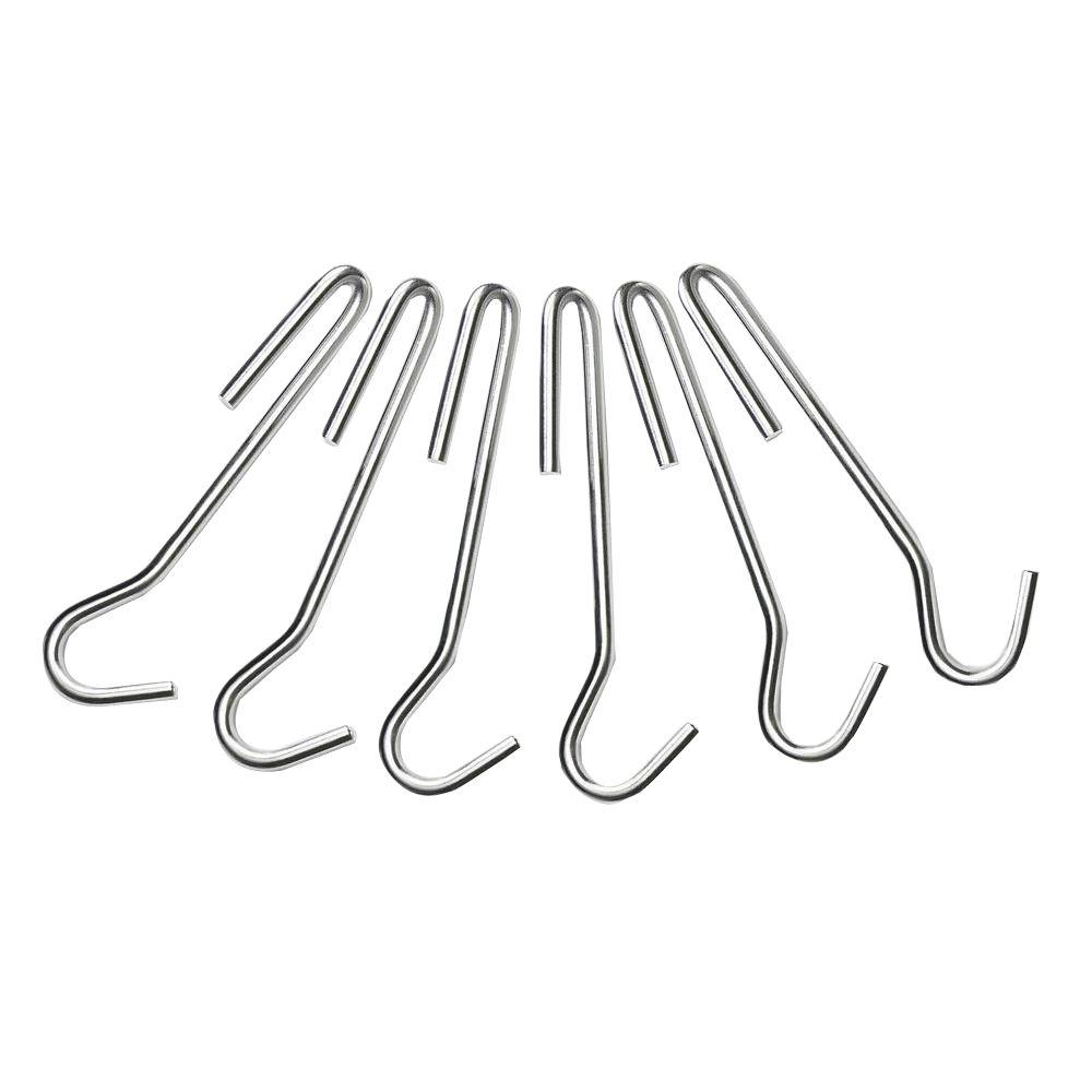 Cuisinart Universal Pot Rack Hooks in Brushed Stainless (Set of 6)-CRUH ...