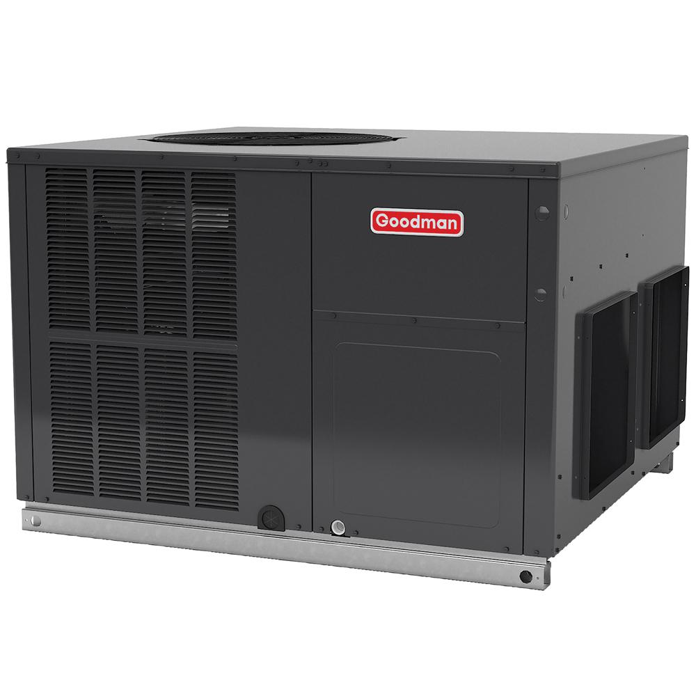 Goodman 3 Ton 14 Seer R410a Vertical Package Air Conditioner Gpc1436m41 The Home Depot 0308