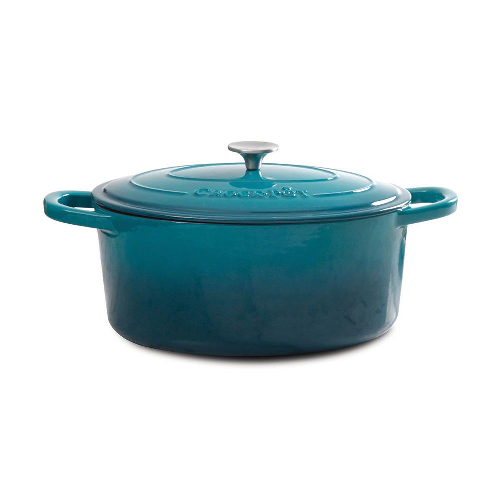 crock-pot-artisan-5-qt-enameled-cast-iron-dutch-oven-985100755m-the