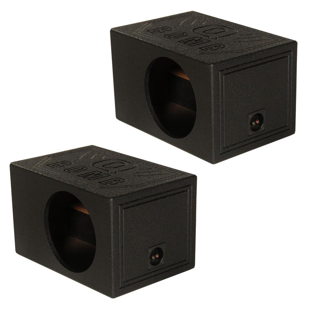 q power 10 inch subwoofer box
