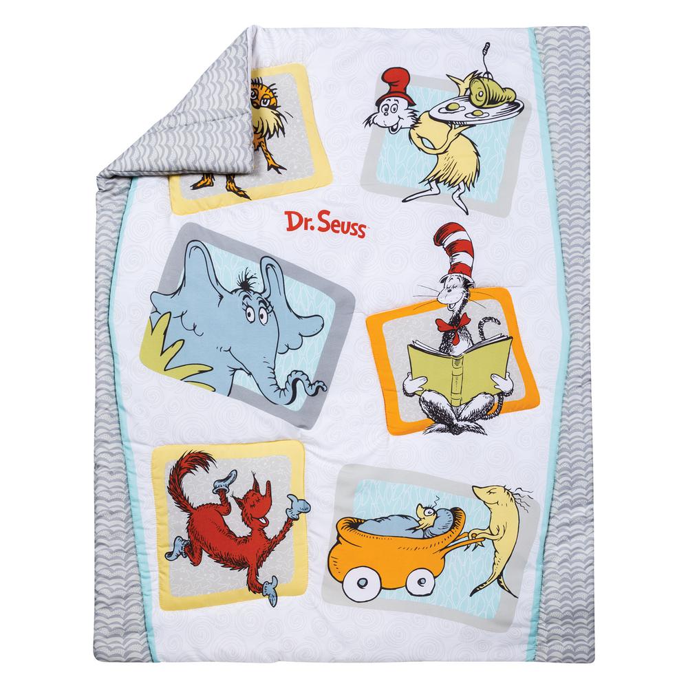 Trend Lab Dr Seuss Friends 5 Piece Crib Bedding Set 30016