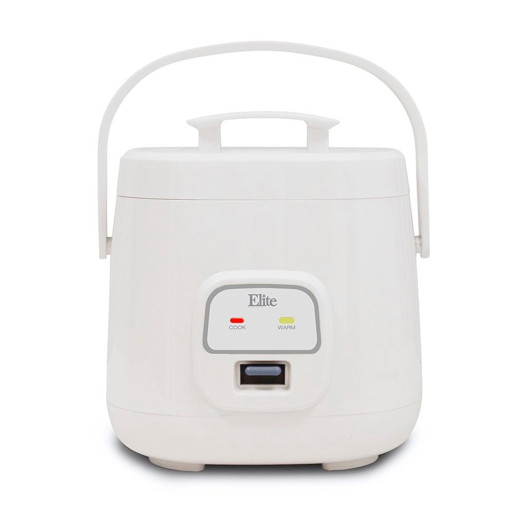 Elite Cuisine 4 Cup Mini Rice Cooker-ERC-135 - The Home Depot