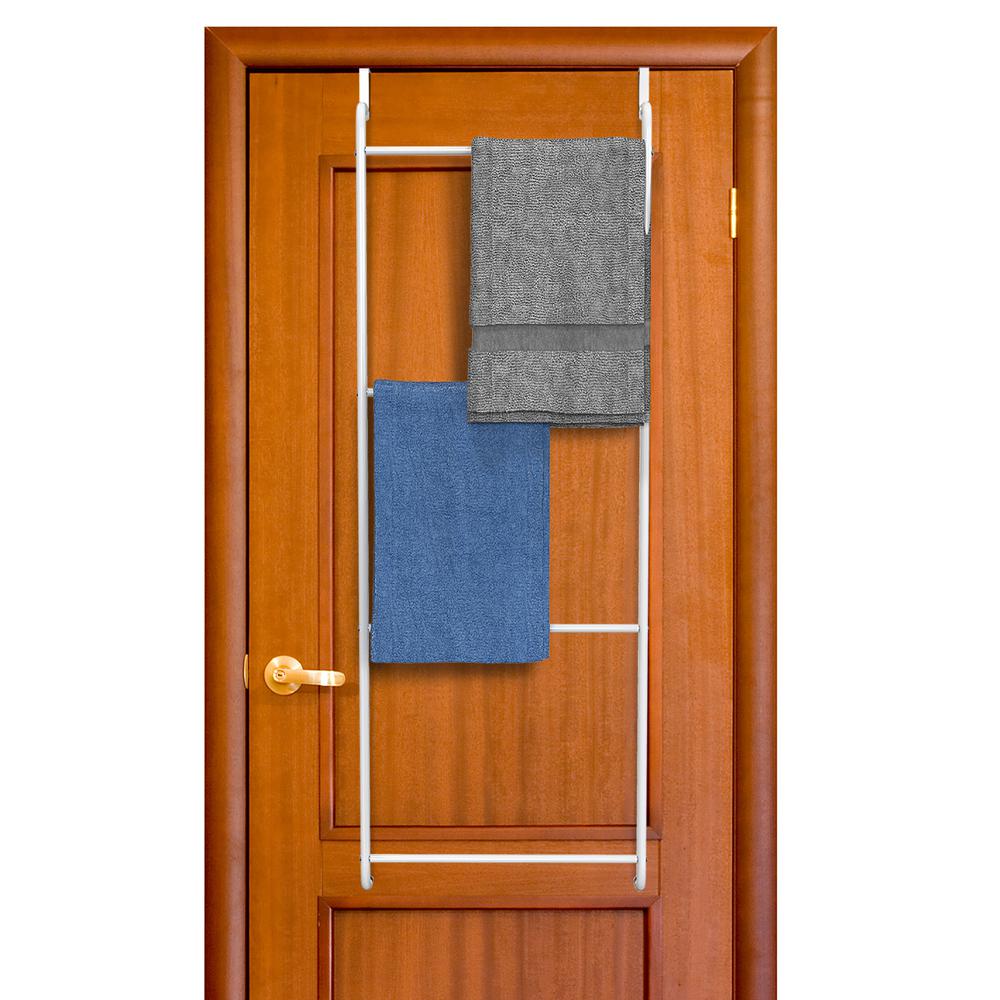 Lavish Home Over the Door Towel Rack and Clothing Hanger Organizer HW0500020 - The Home Depot