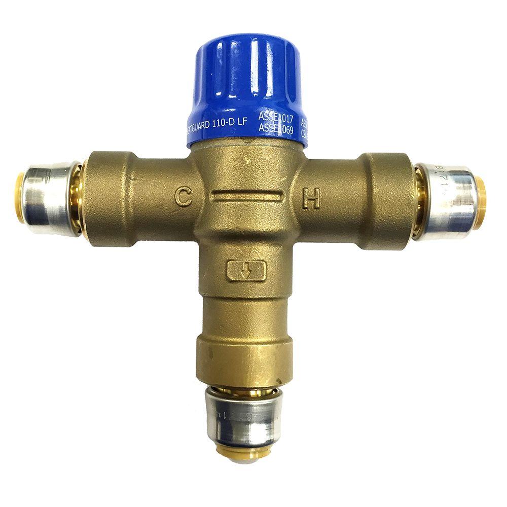 CASH ACME HG110D Thermostatic Mixing Valve,1//2in.,200 psi