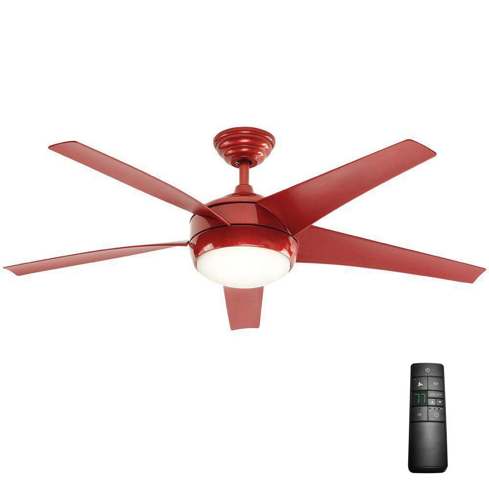 Red Home Decorators Collection Ceiling Fans With Lights 26666 64 300 