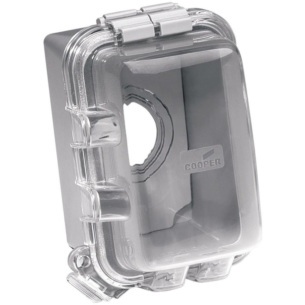 1 Gang Weather Box While In Use Cover Wiu 1d The Home Depot Weather Box While In Use Cover Wiu 1d