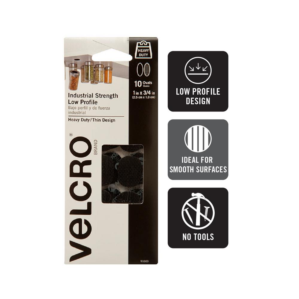 VELCRO Brand Industrial Strength FastenersLow Profile Thin Design
