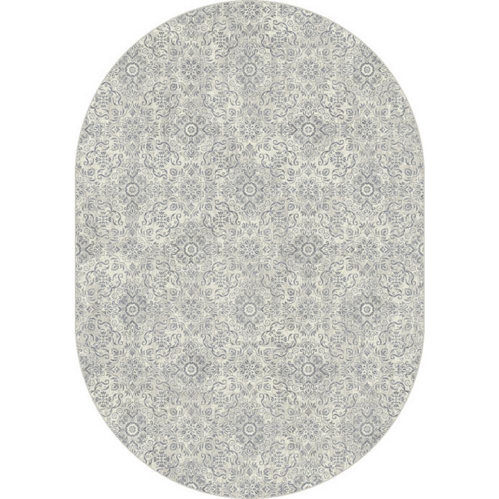 Dynamic Rugs Ancient Garden Silver Grey 7 Ft X 10 Oval Indoor Dynamic Rugs Ancient Garden Silver Grey 7 Ft X 10 Oval Indoor