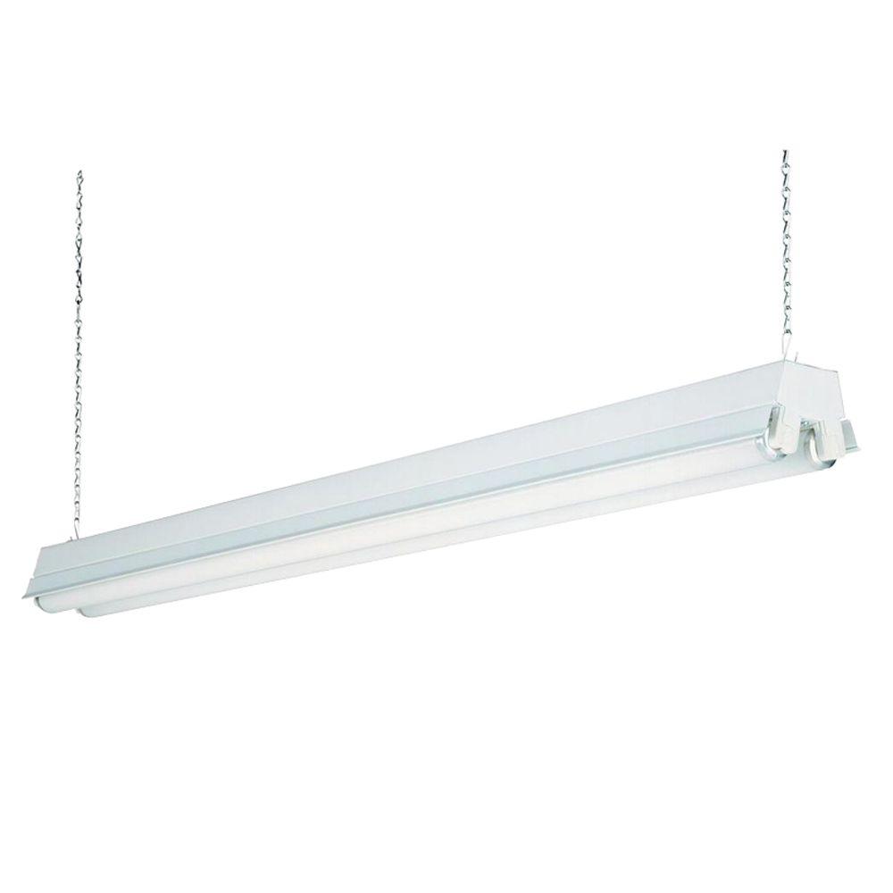 Lithonia Lighting 2Light White T12 Fluorescent Shop Light1233