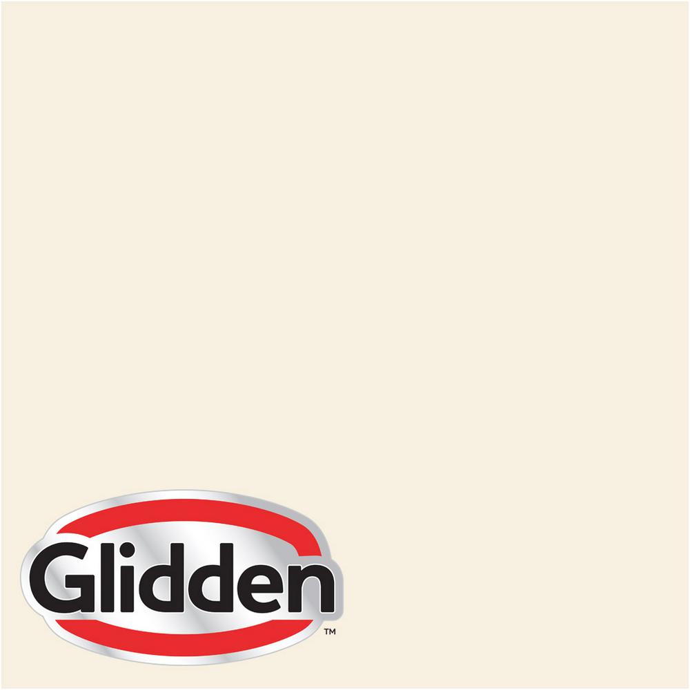 Glidden Premium 5 gal. HDGO43 Terrace White Satin Interior Paint with