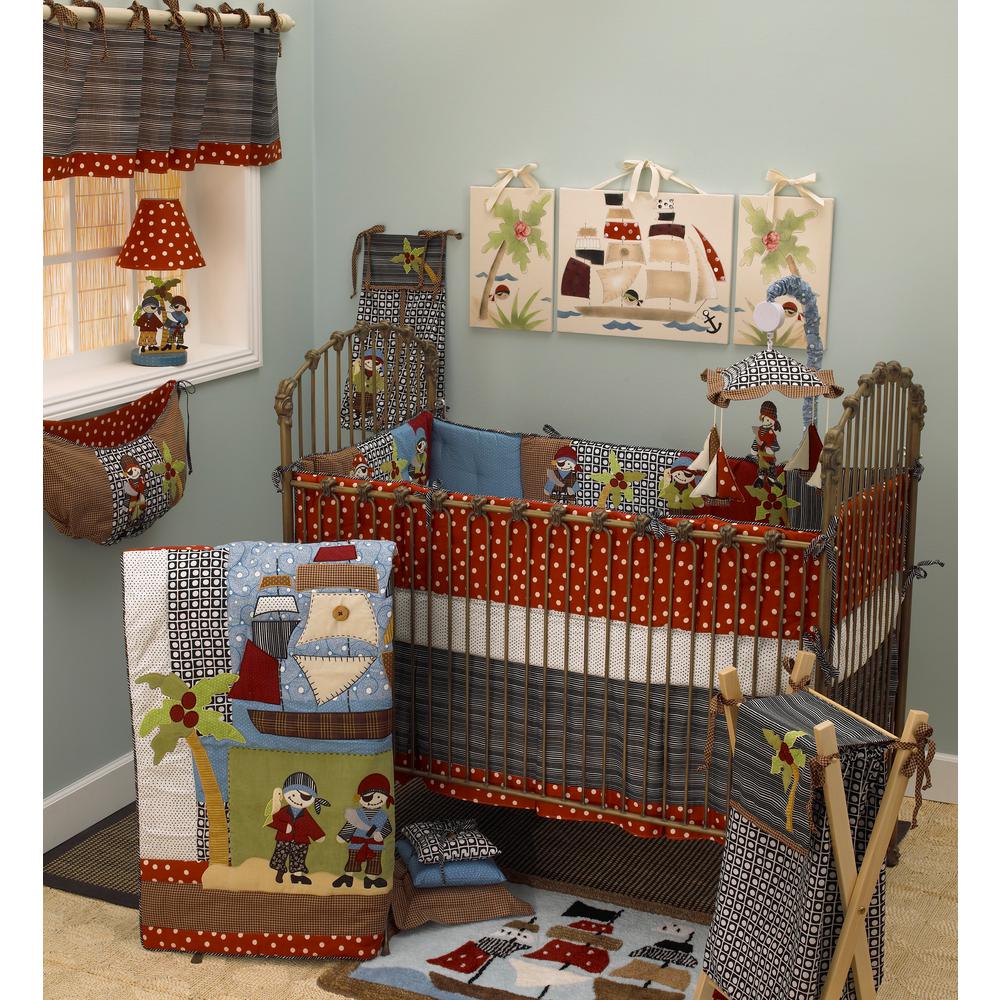 pirate nursery bedding