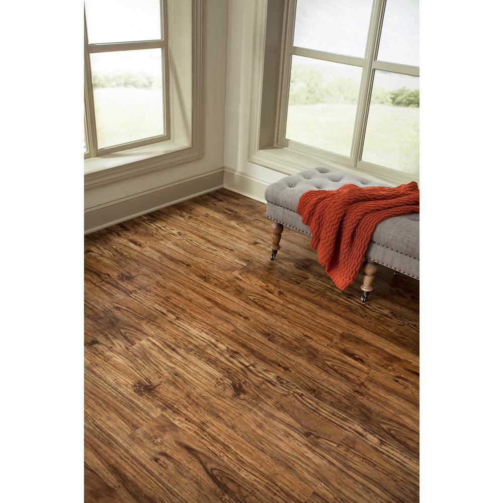 Islander Tiger Acacia 5 91 In X 48 In Hdpc Floating Vinyl Plank Flooring 19 69 Sq Ft Per Case