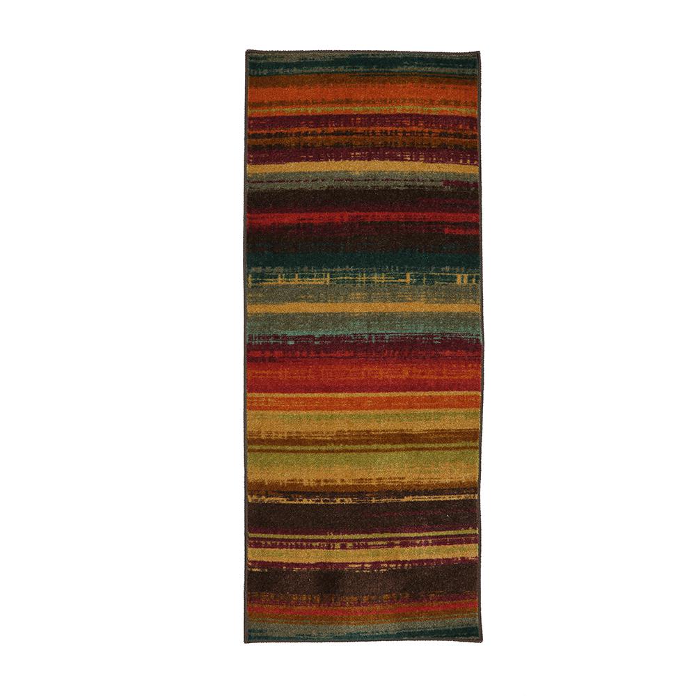 Mohawk Home Boho Stripe Multi 2 ft. x 5 ft. Runner Rug-512521 - The ...