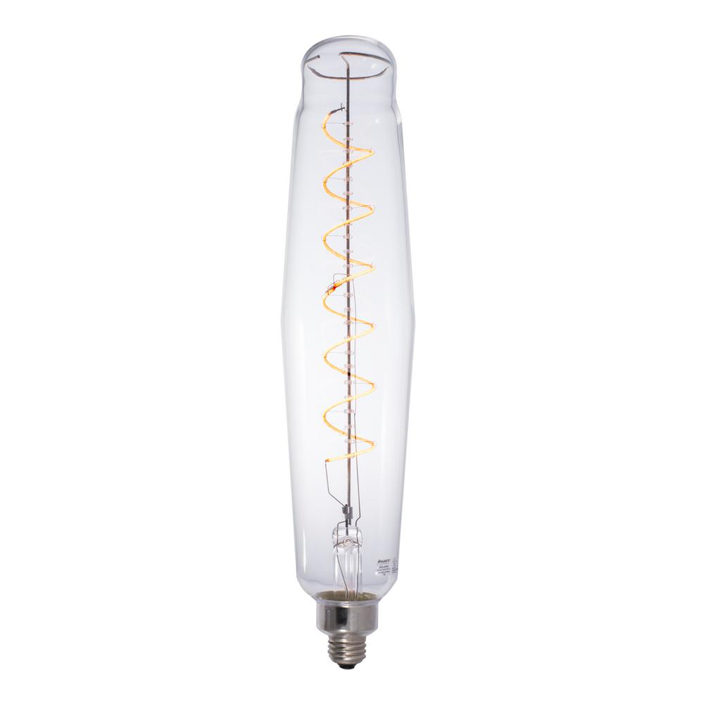 Bulbrite 40W Equivalent Amber Light ET25 Dimmable LED Grand Filament Tubular... by Bulbrite