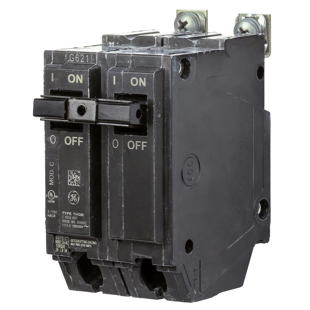 NEW GE THQB THQB2120 2 pole 20 amp circuit breaker