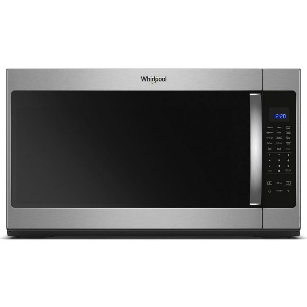 Whirlpool 2.1 cu. ft. Over the Range Microwave in Fingerprint Resistant Stainless Steel with 