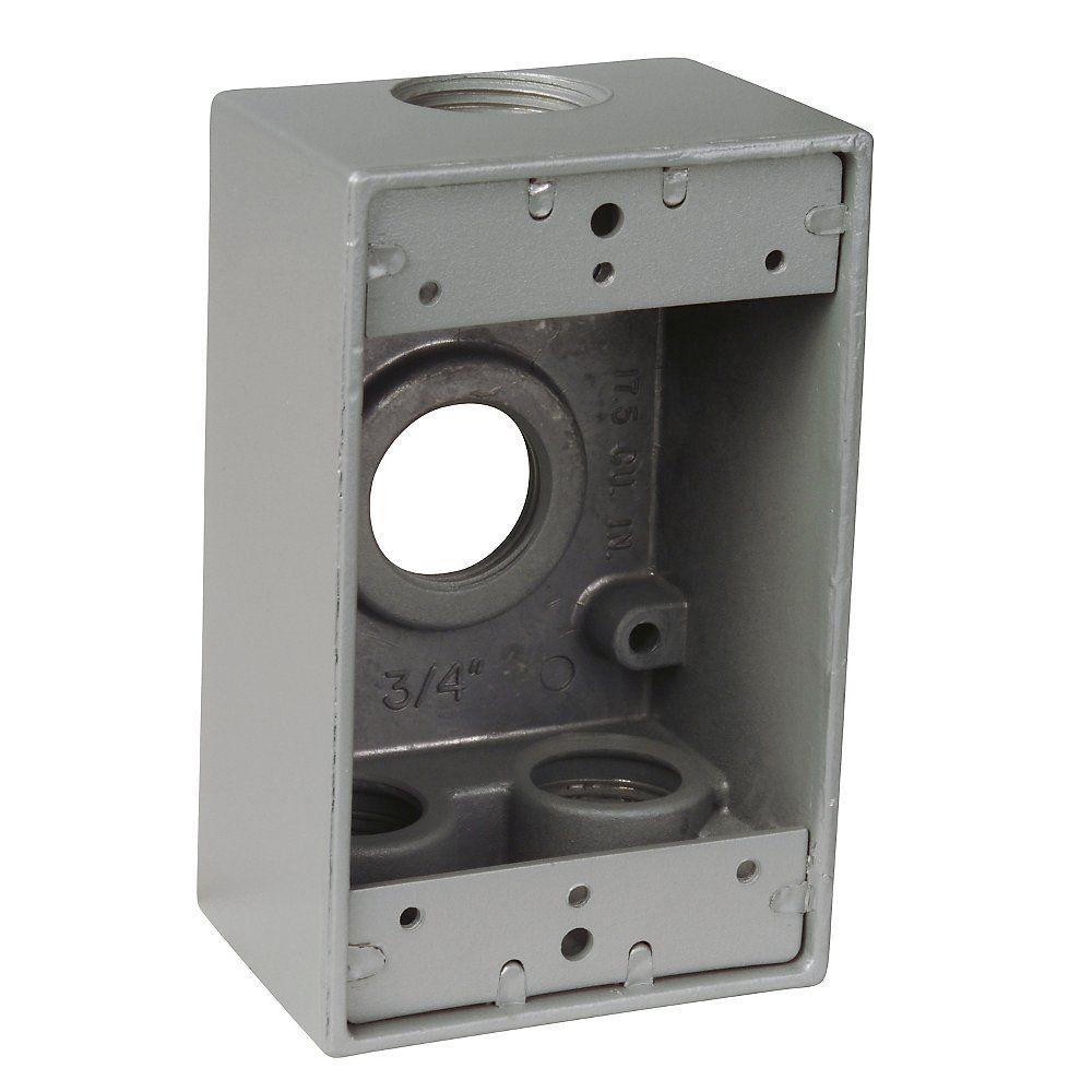 Weatherproof Boxes - Electrical Boxes, Conduit & Fittings - The Home Depot