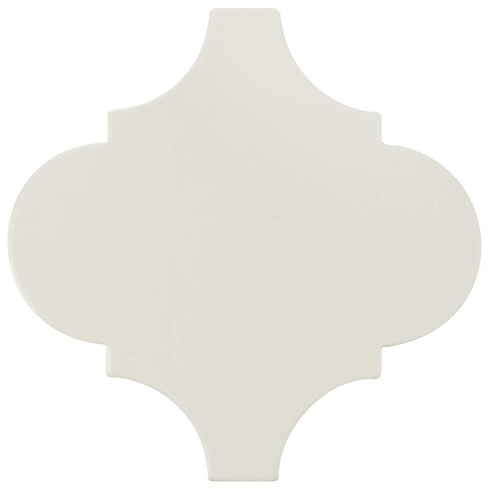 Merola Tile Provenzale Lantern White 8 In X Porcelain Floor Merola Tile Provenzale Lantern White 8 In X Porcelain Floor And Wall