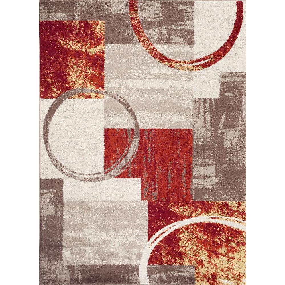 World Rug Gallery Contemporary Abstract Circle Design Multi 2 Ft X World Rug Gallery Contemporary Abstract Circle Design Multi 2 Ft X 3 Indoor