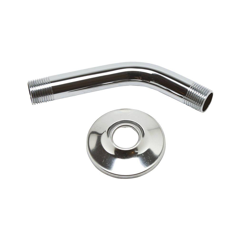 MOEN Shower Arm and Flange Kit in ChromeA704 The Home Depot