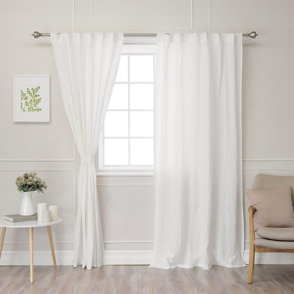 Classic Linen Curtains Drapes Window Treatments The Home