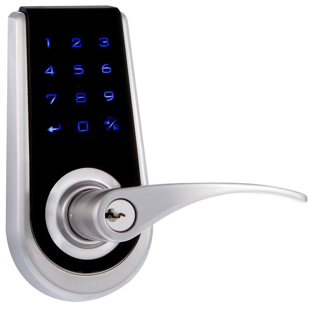 Toledo Fine Locks Bilbao Single Cylinder Stainless Steel Touch Screen Door Lock by Toledo Fine Locks