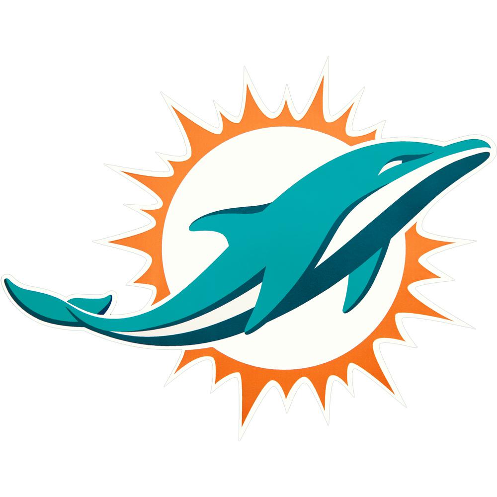 NFL Miami Dolphins Outdoor Logo Graphic 