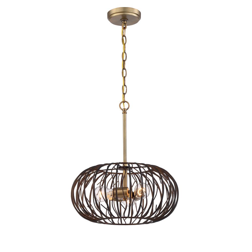 Designers Fountain Kala 3-Light Makamae Hanging Pendant